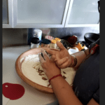 Atelier des Gigoteuses: préparation de biscuits d'Halloween!