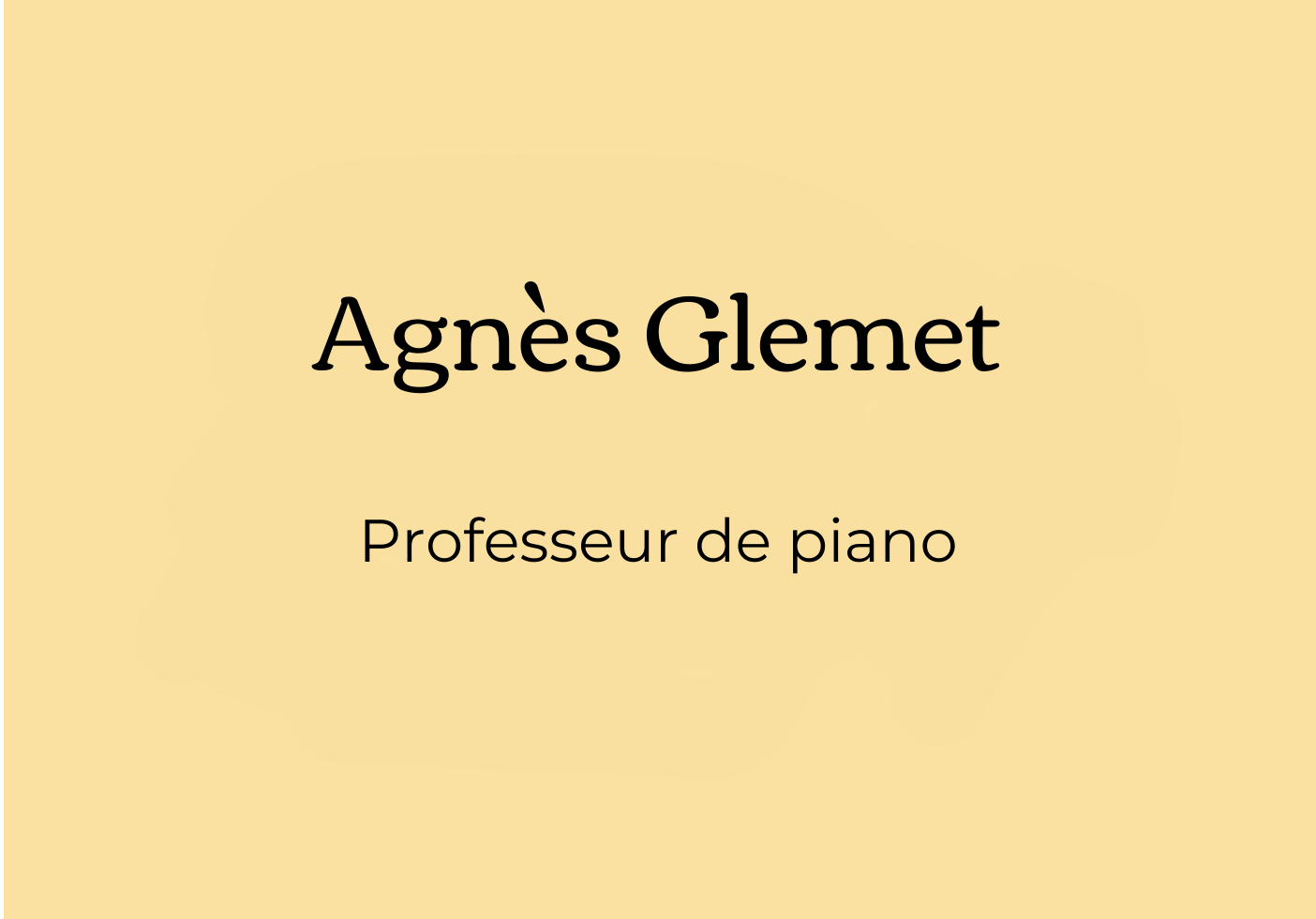 logo Agnes Glemet