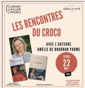 Rencontre avec Amélie de Bourbon Parme @ Librairie William Crocodile