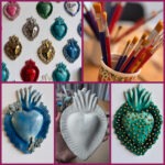 ART&co : Décoration d'un Ex-voto en céramique avec Antonella (partie 2/2)