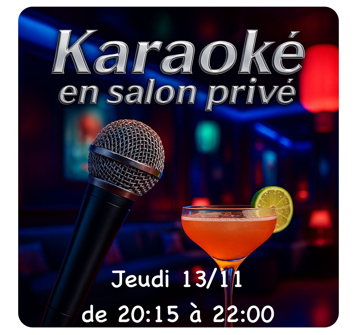 Karaoké en salon privé