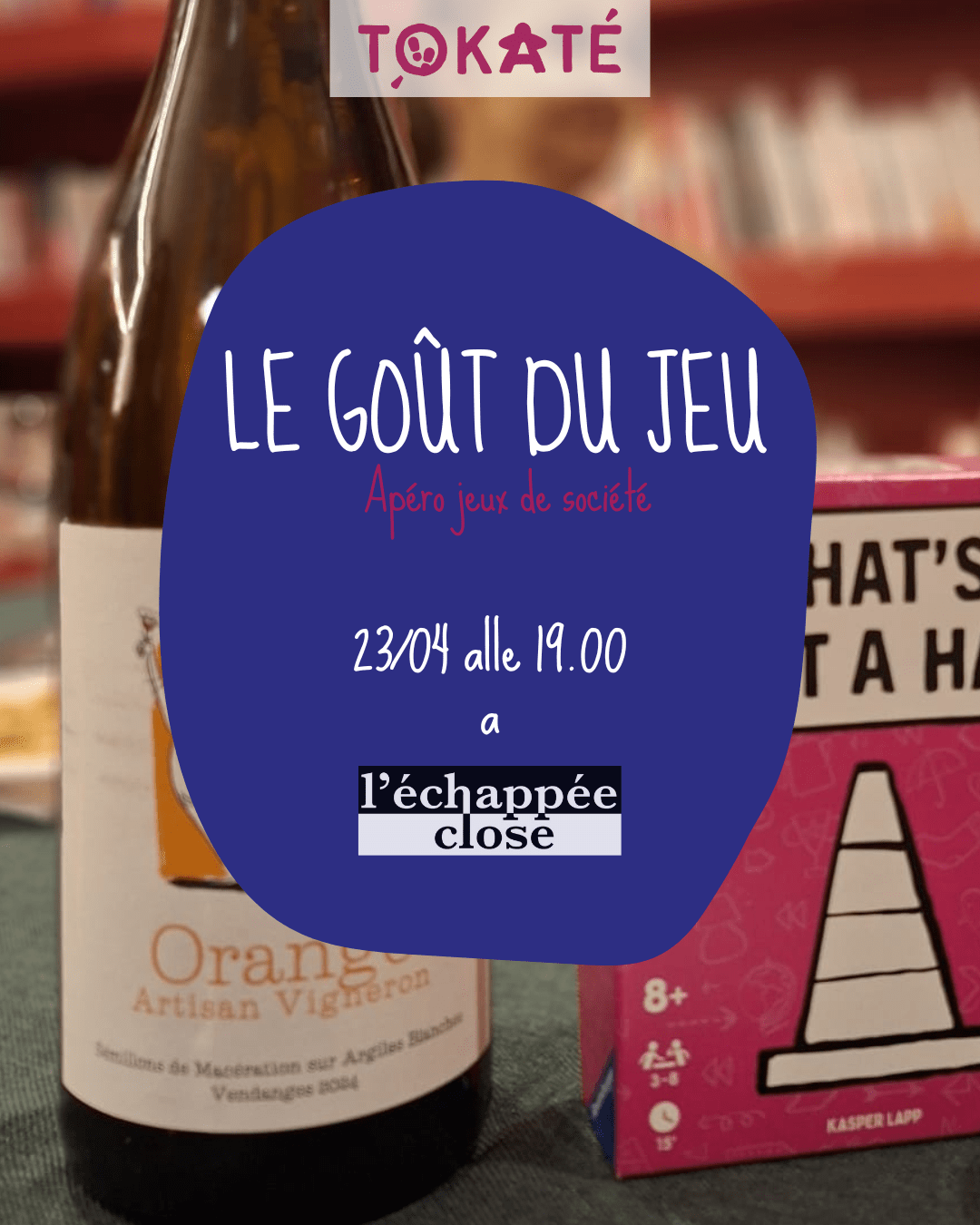 Club des joueurs amateurs: Soirée apéro jeux